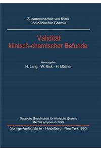 Validität klinisch-chemischer Befunde