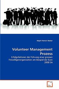 Volunteer Management Prozess