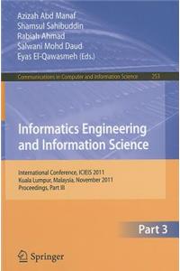 Informatics Engineering and Information Science