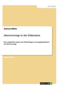 Altersvorsorge in der Diskussion