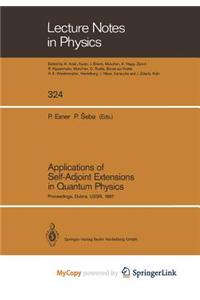 Applications of Self-Adjoint Extensions in Quantum Physics