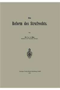 Reform Des Strafrechts