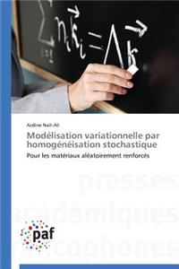 Modélisation Variationnelle Par Homogénéisation Stochastique