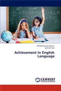 Achievement In English Language