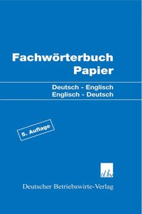 Fachworterbuch Papier