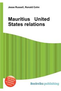 Mauritius United States Relations