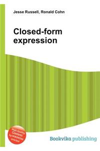 Closed-Form Expression