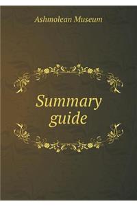 Summary Guide