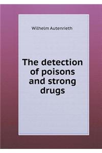 The detection of poisons and strong drugs