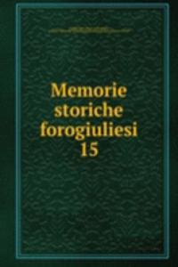 Memorie storiche forogiuliesi