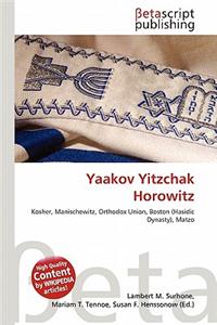Yaakov Yitzchak Horowitz