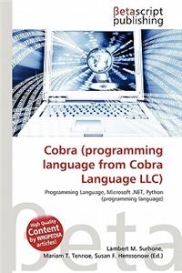 Cobra (Programming Language from Cobra Language LLC)