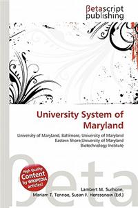 University System of Maryland