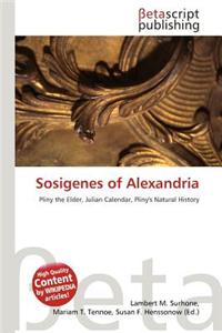 Sosigenes of Alexandria