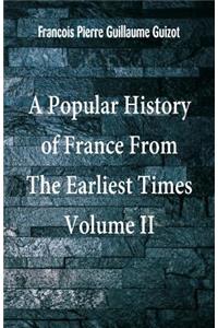 Popular History of France From The Earliest Times
