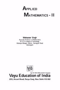 Applied Mathmatics Ii (Singh)