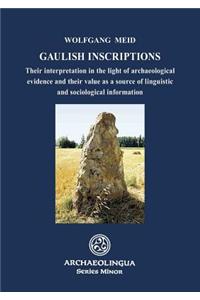 Gaulish Inscriptions