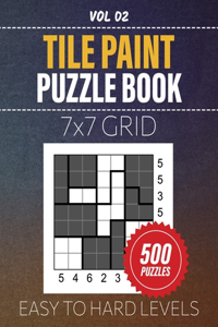 Tile Paint Puzzle Book