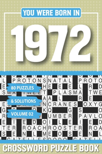 You Were Born In 1972 Crossword Puzzle Book
