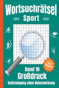 Wortsuchrätsel Großdruck - Sport