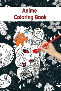 Anime Coloring Book