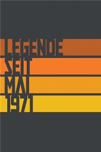 Legende seit Mai 1971