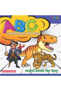 ABC word book for boy