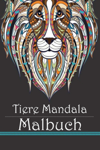 Tiere mandala malbuch