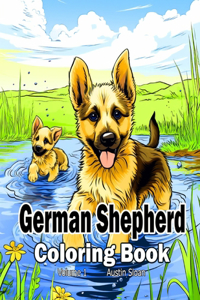 German Shepherd Coloring Book