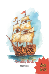 Ship Coloring Book