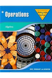 Mathematics in Context: Operations: Algebra