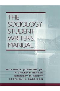 The Sociology Student Writer's Manual