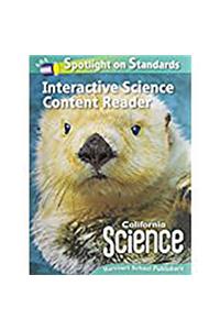Harcourt School Publishers Science: Interactive Science Cnt Reader Reader Student Edition Science 08 Grade 1