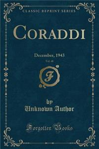 Coraddi, Vol. 48: December, 1943 (Classic Reprint)