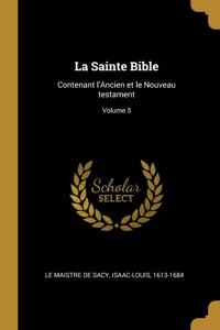 Sainte Bible