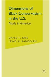 Dimensions of Black Conservatism in the U.S.