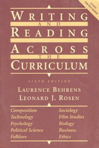 Writing and Reading across the Curriculum: MLA Update