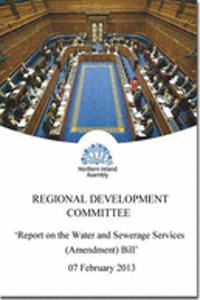 Report on the Water and Sewerage Services (Amendment) Bill