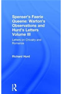 Letters On Chivalry & Romance