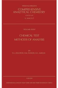 Chemical Test Methods of Analysis