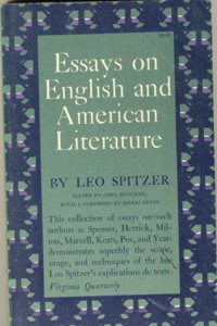 Essays on English and American Literature