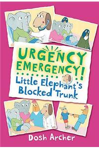 Little Elephant's Blocked Trunk