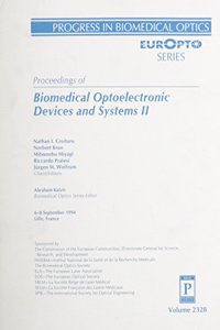 Biomedical Optoelectronic Devices & Systems Ii