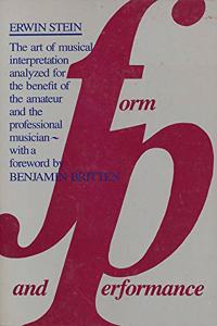 Form and Performance