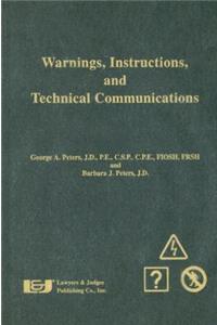 Warnings, Instructions, and Technical Communications