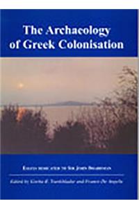 The Archaeology of Greek Colonisation