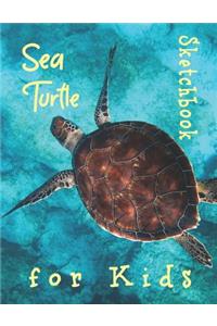 Sea Turtle Sketchbook for Kids