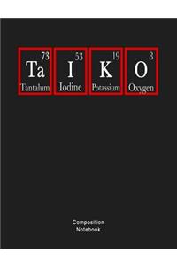 Composition Notebook