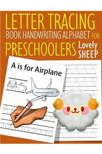 Letter Tracing Book Handwriting Alphabet for Preschoolers Lovely Sheep