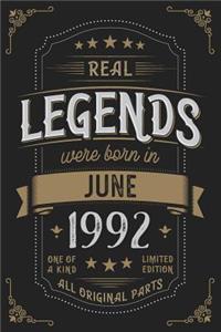 Real Legends were born in June 1992